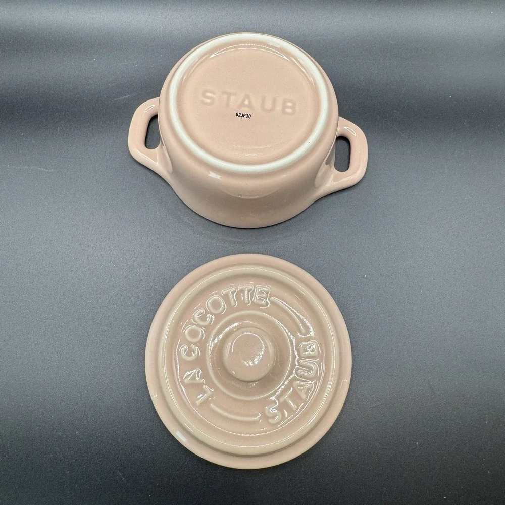Staub Mini Ceramic La Cocotte Light Pink 0.2L/0.25Qt 10cm/4.0